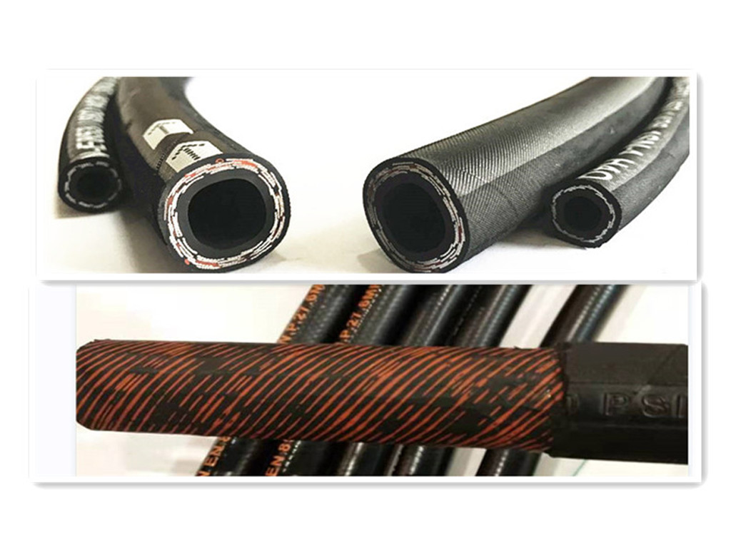 What is the difference between wire braid and spiral hydraulic hose