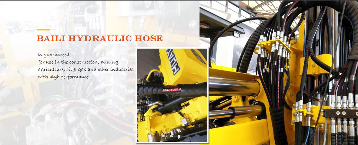Practical application of hydraulic hose!
