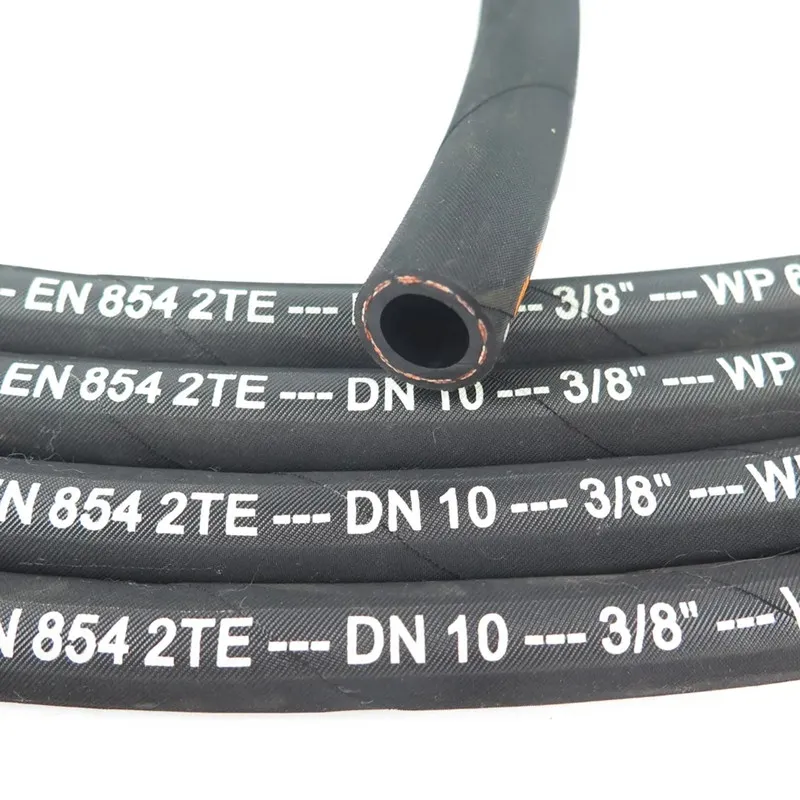 flexible rubber hydraulic hose