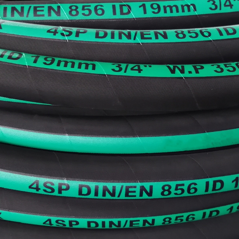 WIRE SPIRAL HYDRAULIC HOSE EN856 4SP