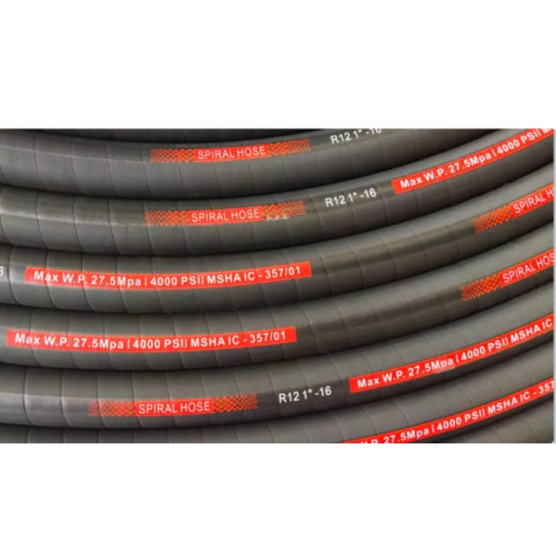 embossed printing for hydraulic hoses