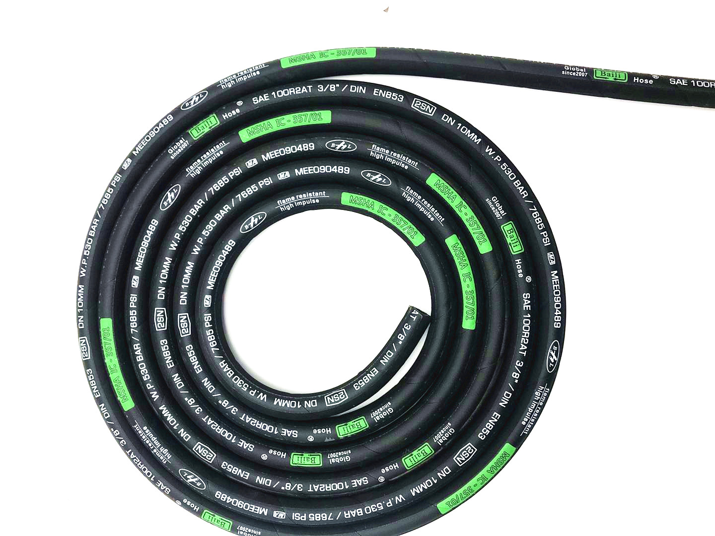 sae 100 r2a hydraulic rubber hose